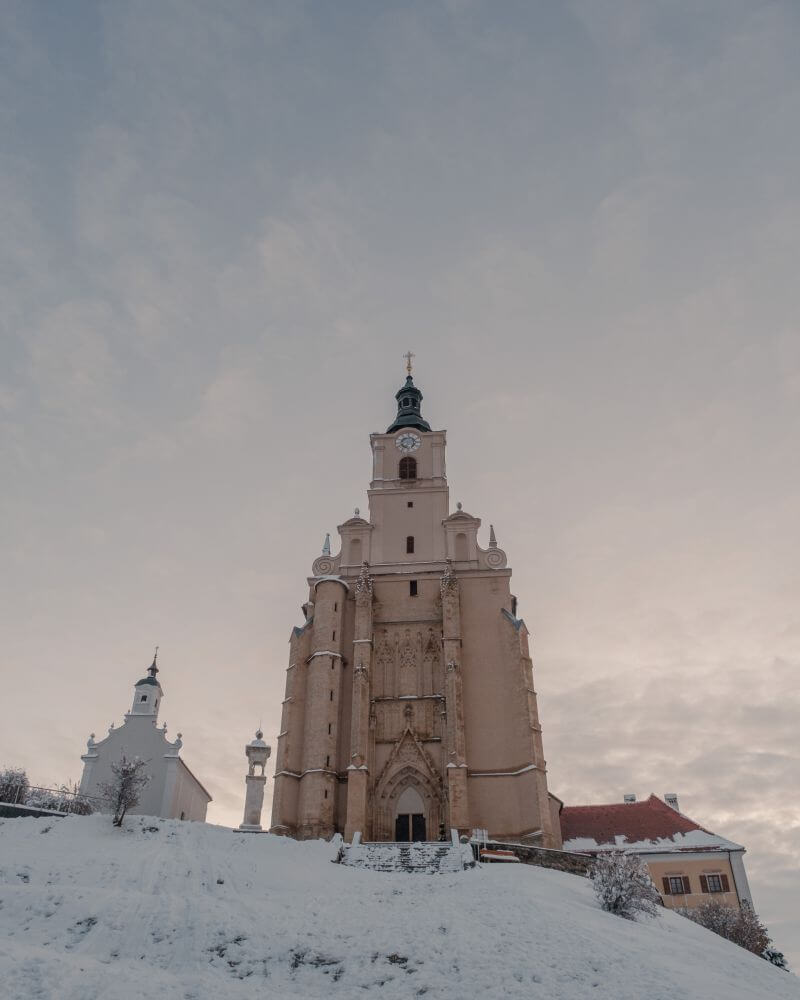 Pöllauberg Kirche im Winter