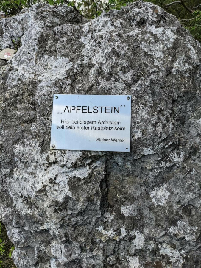 apfelstein rastplatz