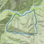 Haindlkarhütte über die Gsengscharte – Wanderung als Rundweg - Karte