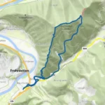 Gschwendtberg (993 m) von Frohnleiten - Karte