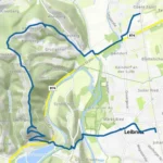 Silberbergwarte und Kreuzkogelwarte – Leibnitz Weinwanderung - Karte