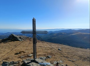 Gipfelkreuz am Moschkogel