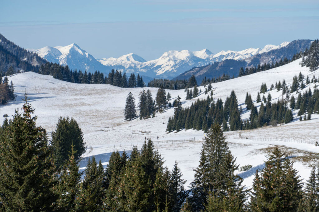 Grazer Bergland im Winter
