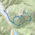 Drachenhöhle in Mixnitz – mit Röthelstein-Westgipfel - Karte