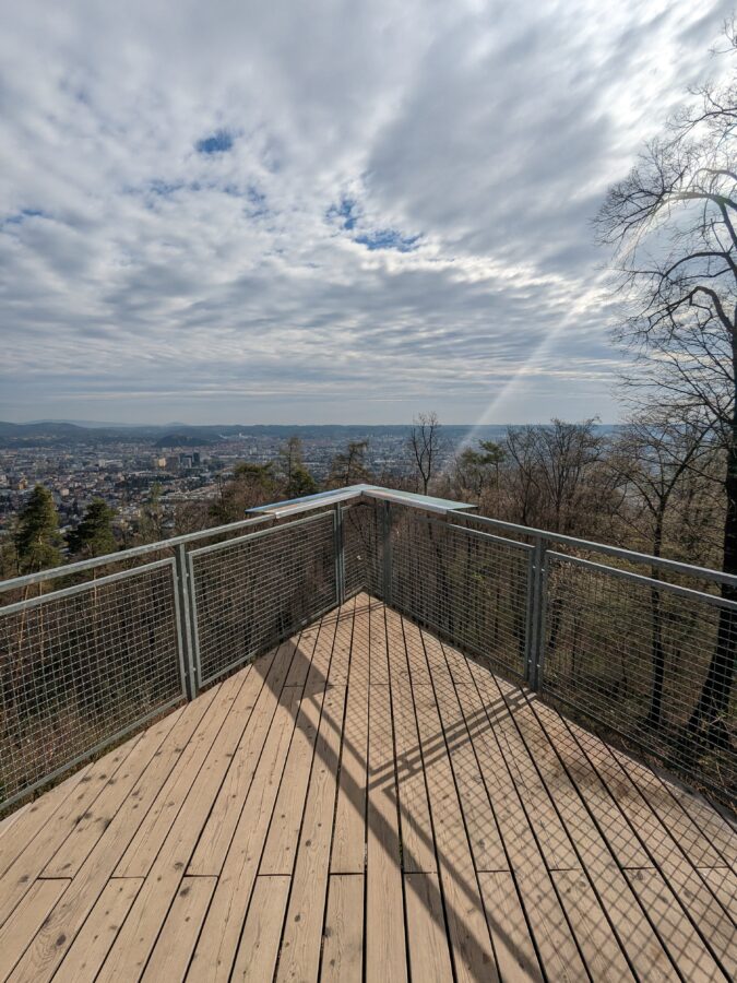 Graz: 7 schöne Stadtwanderwege und Spaziergänge 14 Aussichtsplattform St. Johann und Paul