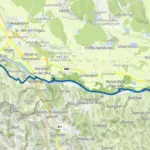 Von Mureck bis Ehrenhausen / 2. Etappe am Südalpenweg 03 - Karte