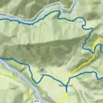 Gasteiger Rundwanderweg in Landl - Karte