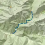 Hesshütte – Wanderung von Johnsbach - Karte