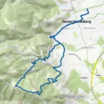 Wolfgangikirche Rundwanderung in Schwanberg - Karte