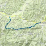 Etappe 4 auf dem Südalpenweg – Von Leutschach bis Pongratzen - Karte