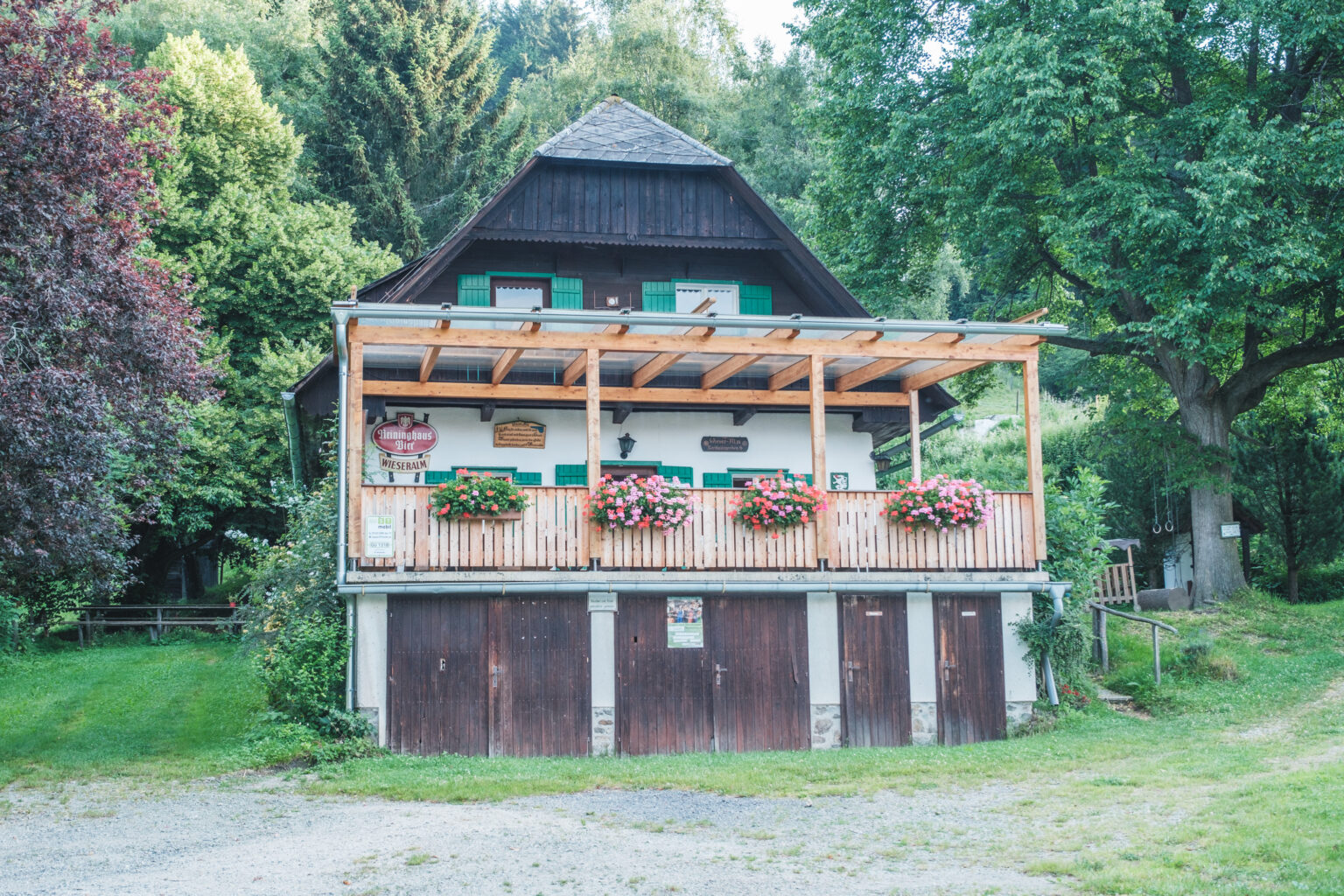 5 Wanderungen um und in Frohnleiten 1 Wieseralm, Ausgangspunkt