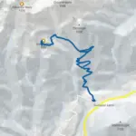 Grabneralm im Winter – mit Schneeschuhen - Karte