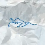 Johnsbacher Almenrunde im Winter - Karte