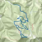 Mugel (1.630 m) – Wanderung von Niklasdorf - Karte