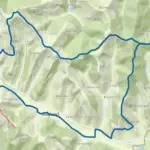 Erlebensweg der Sinne in Unterlamm und Bad Loipersdorf - Karte