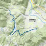 Zisterzienserweg – Wallfahrtskirche Maria Straßengel bis Stift Rein - Karte