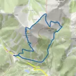 Polster (1.908 m) – Wanderung vom Präbichl als Rundweg - Karte