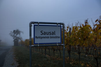 13 sausal ortsschild