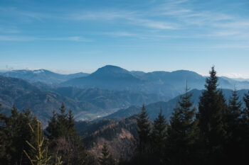 hochlantsch blick vom hochanger
