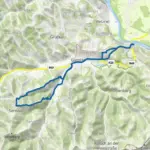 Von Gamlitz auf den Sernauberg – Rundwegwanderung - Karte