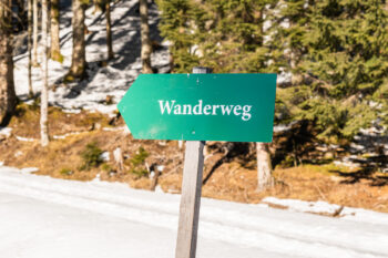 9 winterwanderweg schild