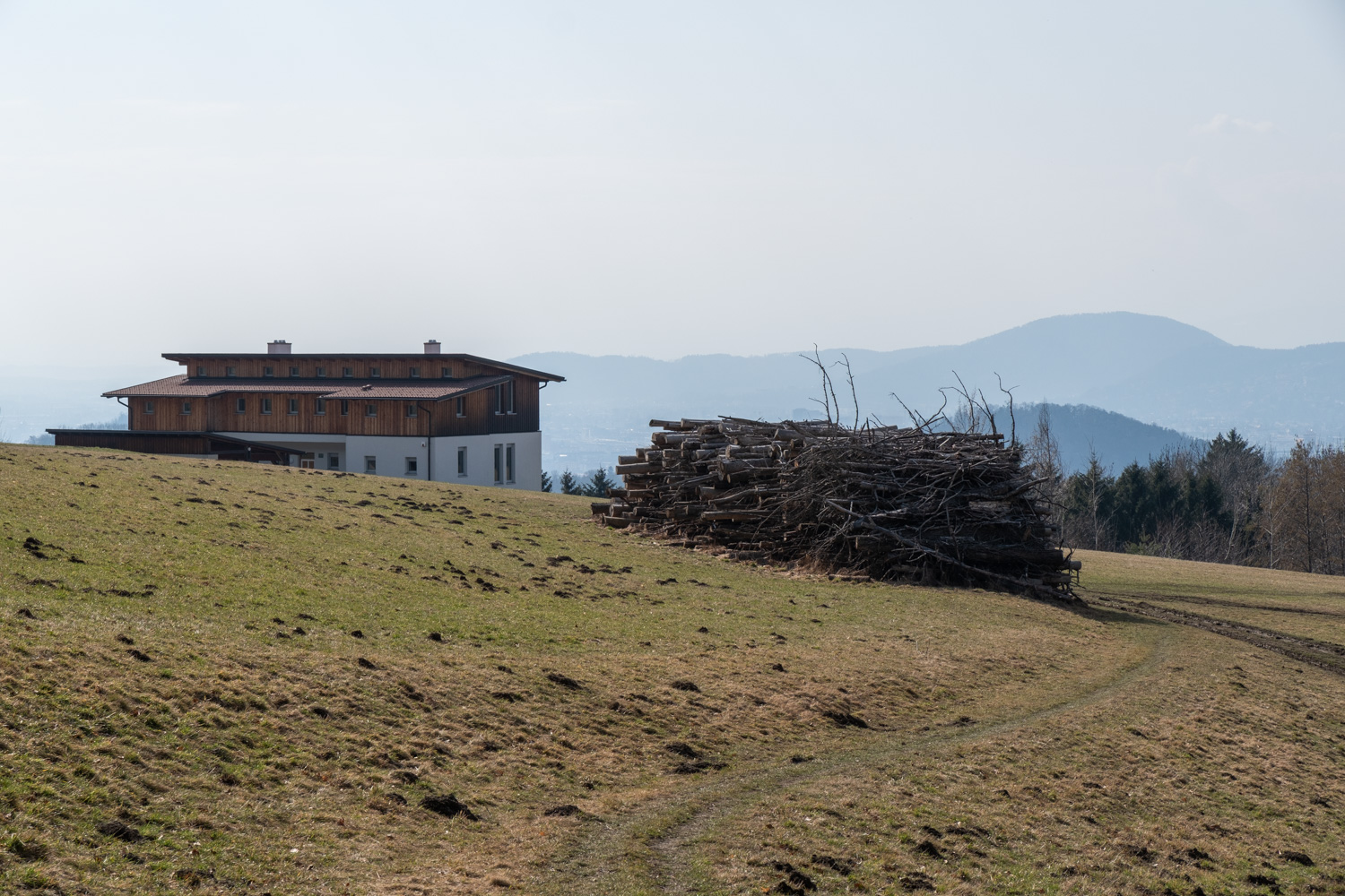 Über die Platte zur Stephanienwarte 18 19 felder abstieg andritz