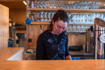 Seethaler-Hütte – von der Dachstein-Bergstation 12 huettenwirtin marie ester seethaler huette