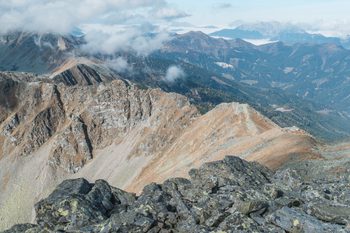 Hochreichard (2.416 m) 11 11 blick vom hochreichard seckauer alpen